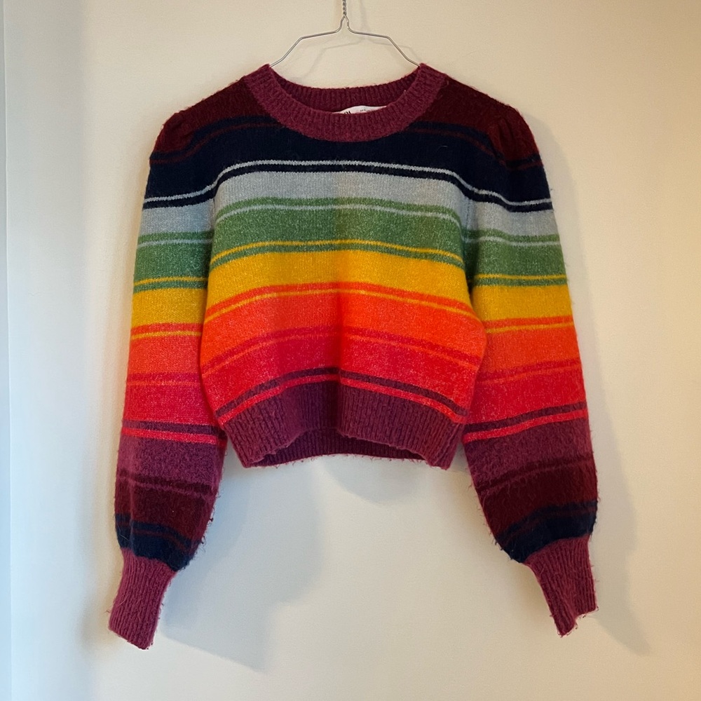 Cropped Zara sweater 🌈
